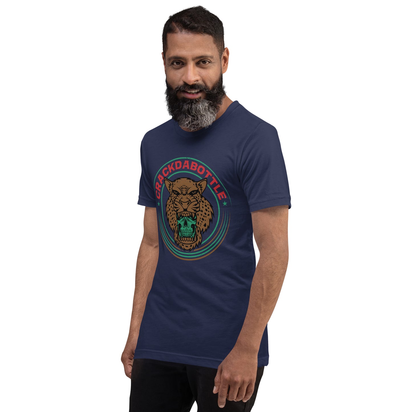 Crackdabottle Jaguar Warrior Unisex t-shirt