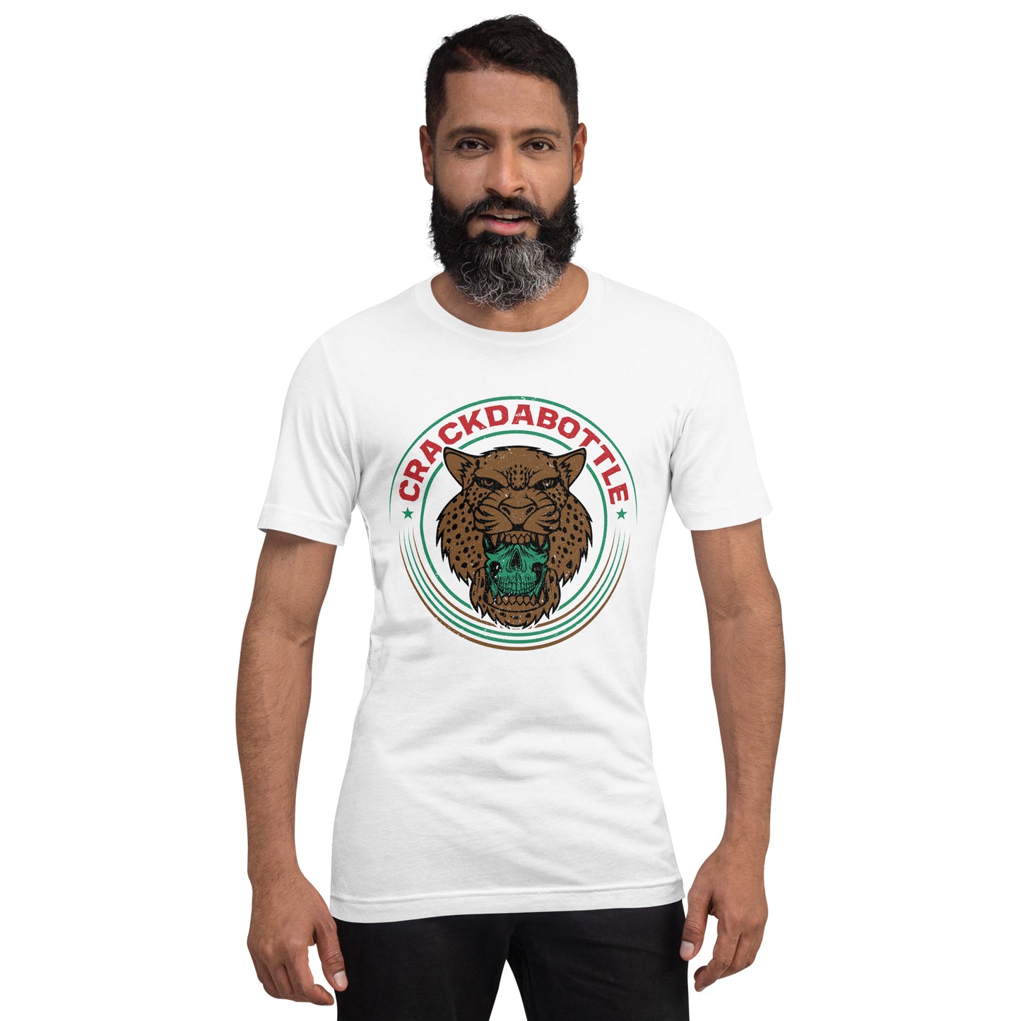 Crackdabottle Jaguar Warrior Unisex t-shirt