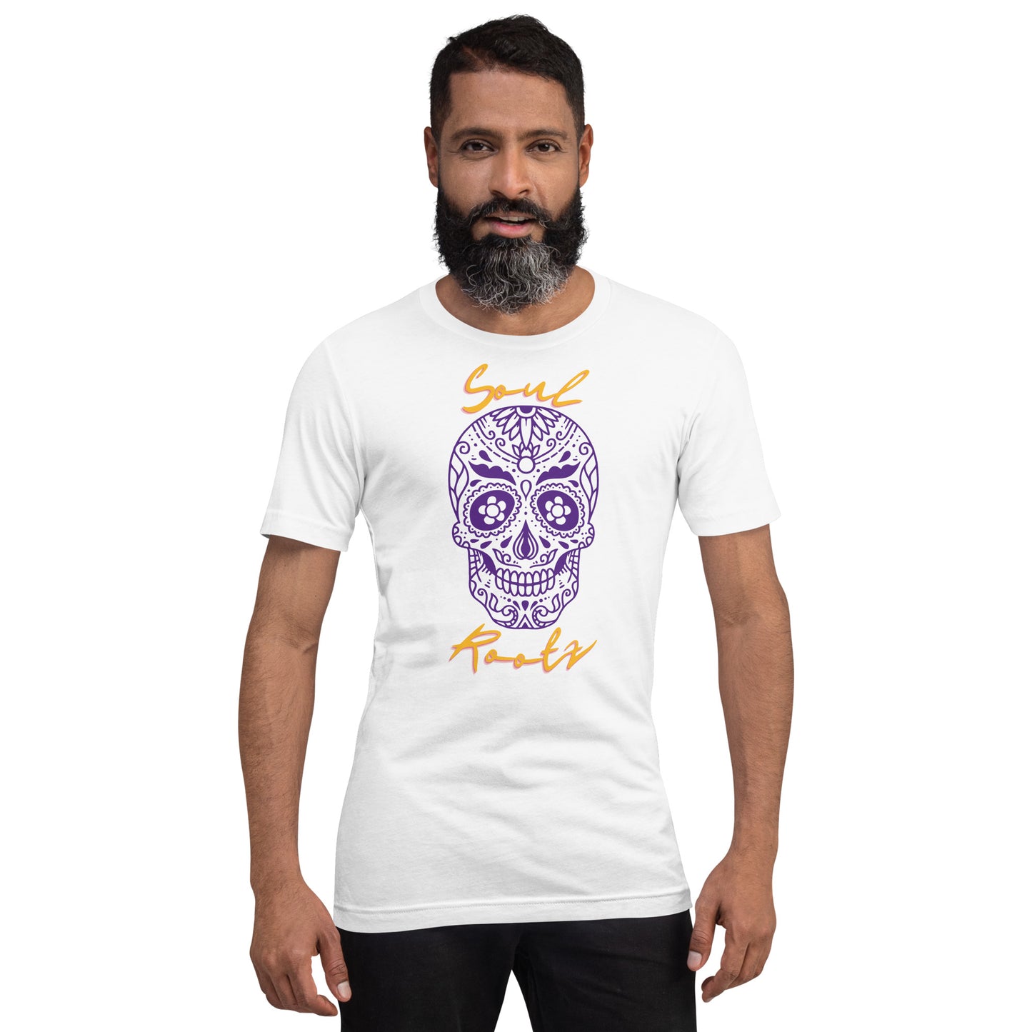 Soul Rootz Skull Lakers Fan Variant Unisex t-shirt