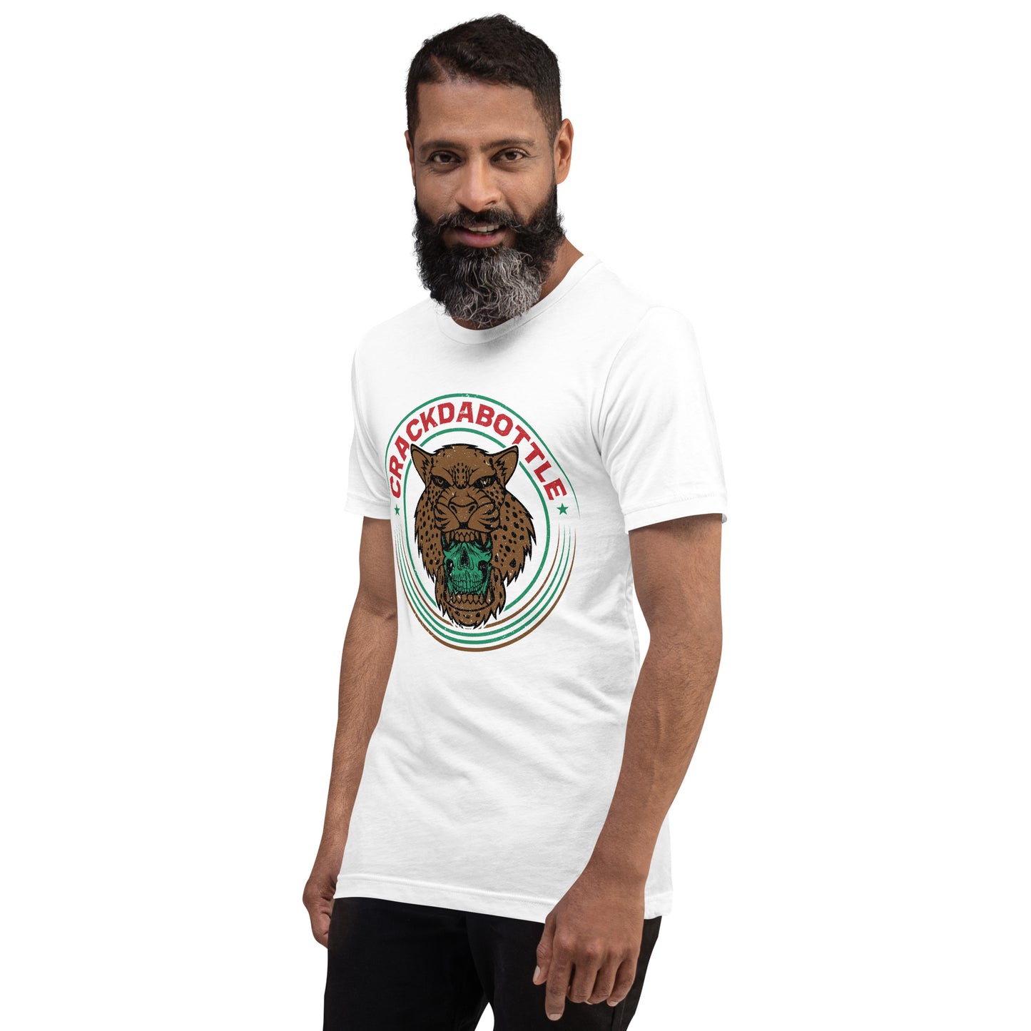 Crackdabottle Jaguar Warrior Unisex t-shirt