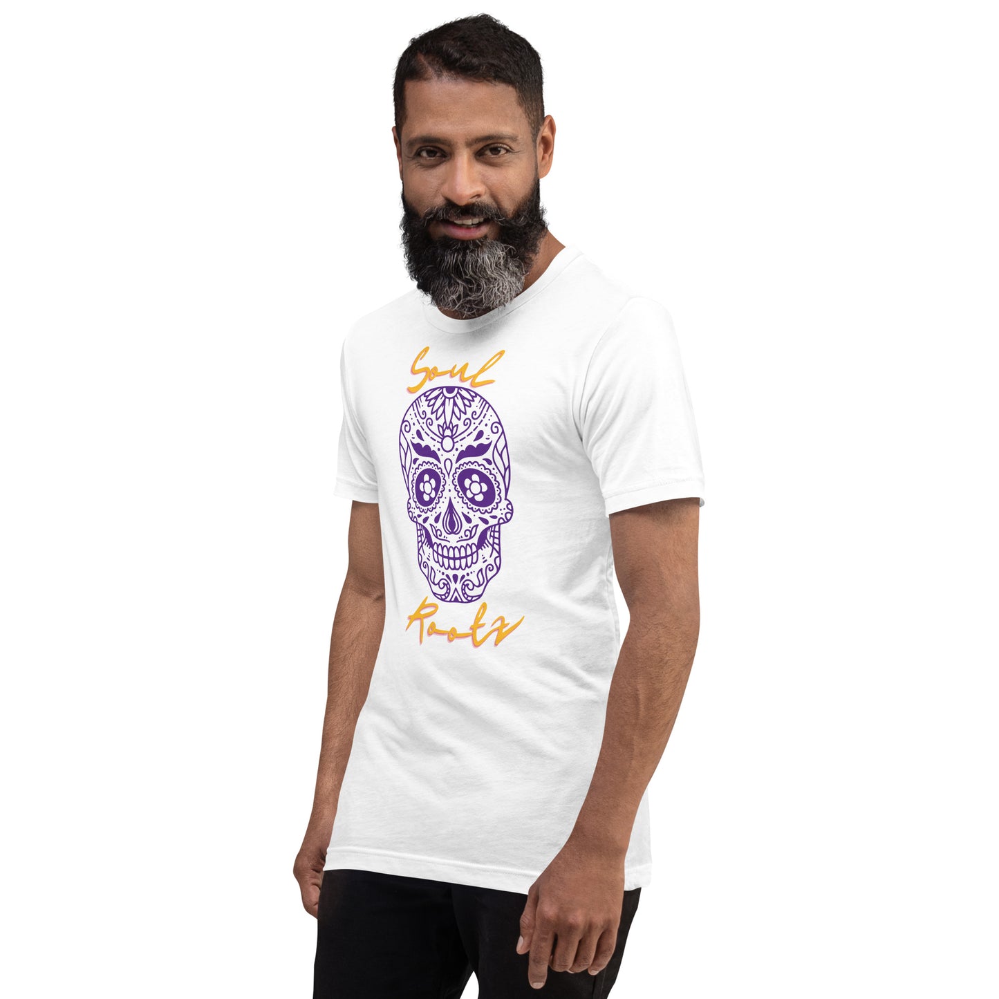 Soul Rootz Skull Lakers Fan Variant Unisex t-shirt