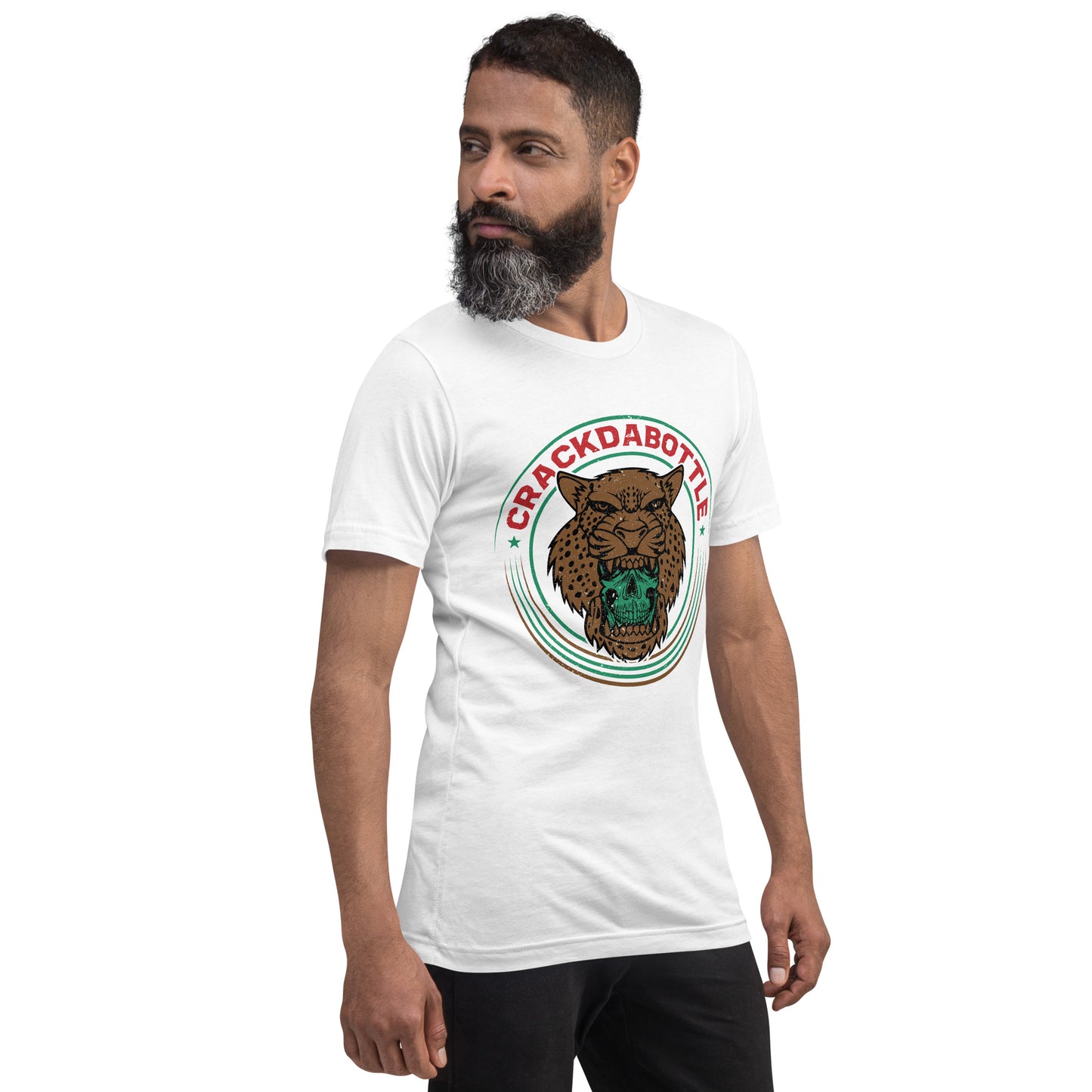 Crackdabottle Jaguar Warrior Unisex t-shirt