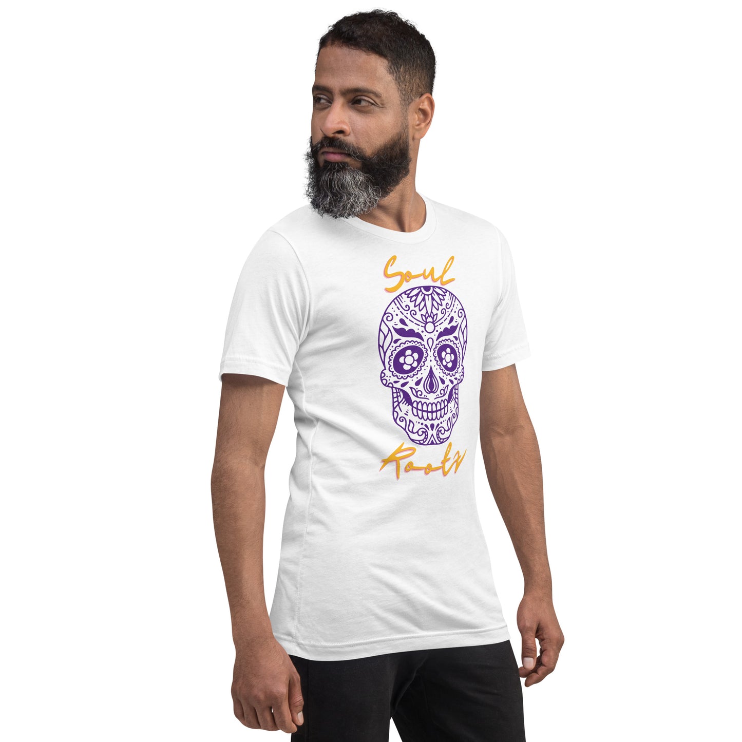 Soul Rootz Skull Lakers Fan Variant Unisex t-shirt