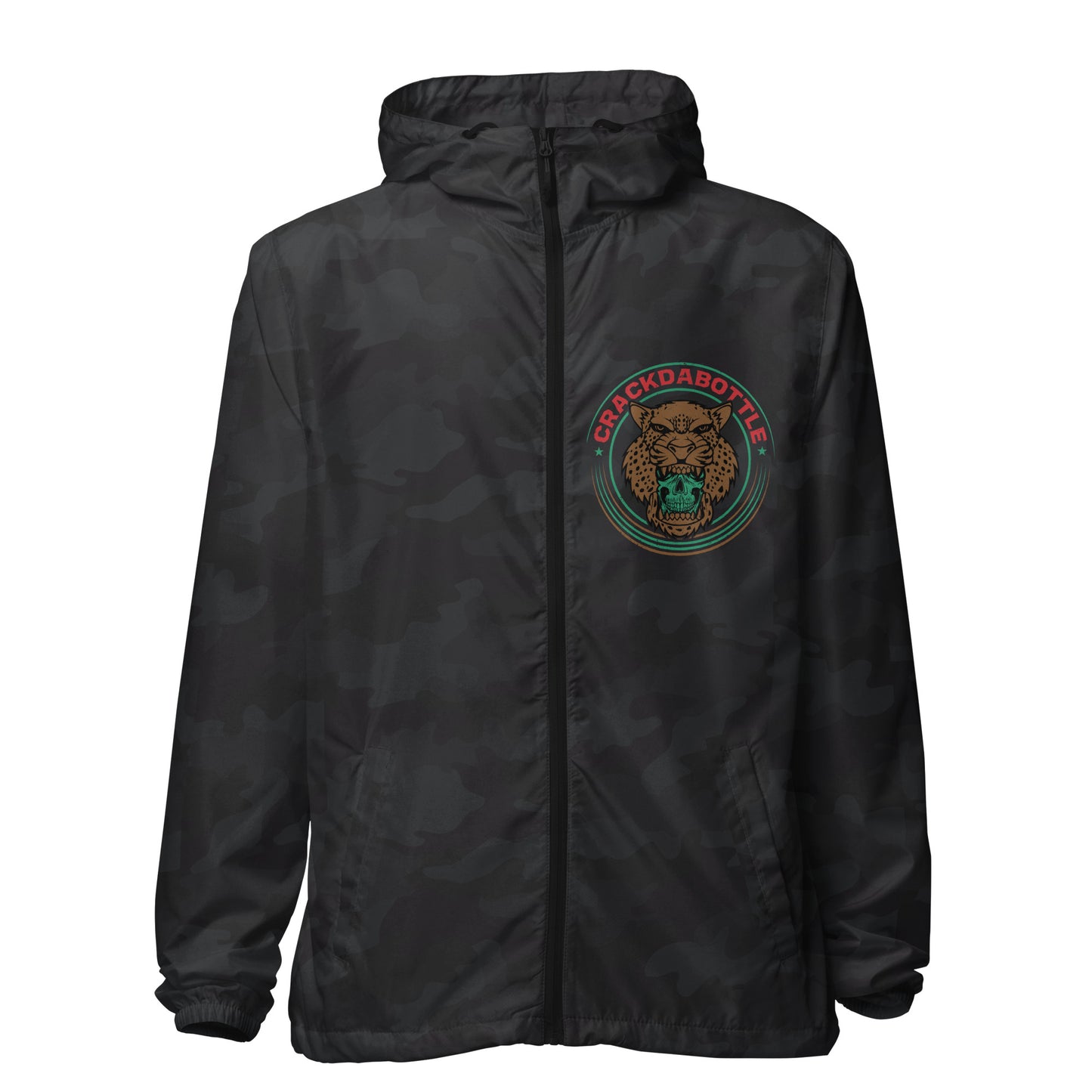 Jaguar Warrior Unisex lightweight zip up windbreaker