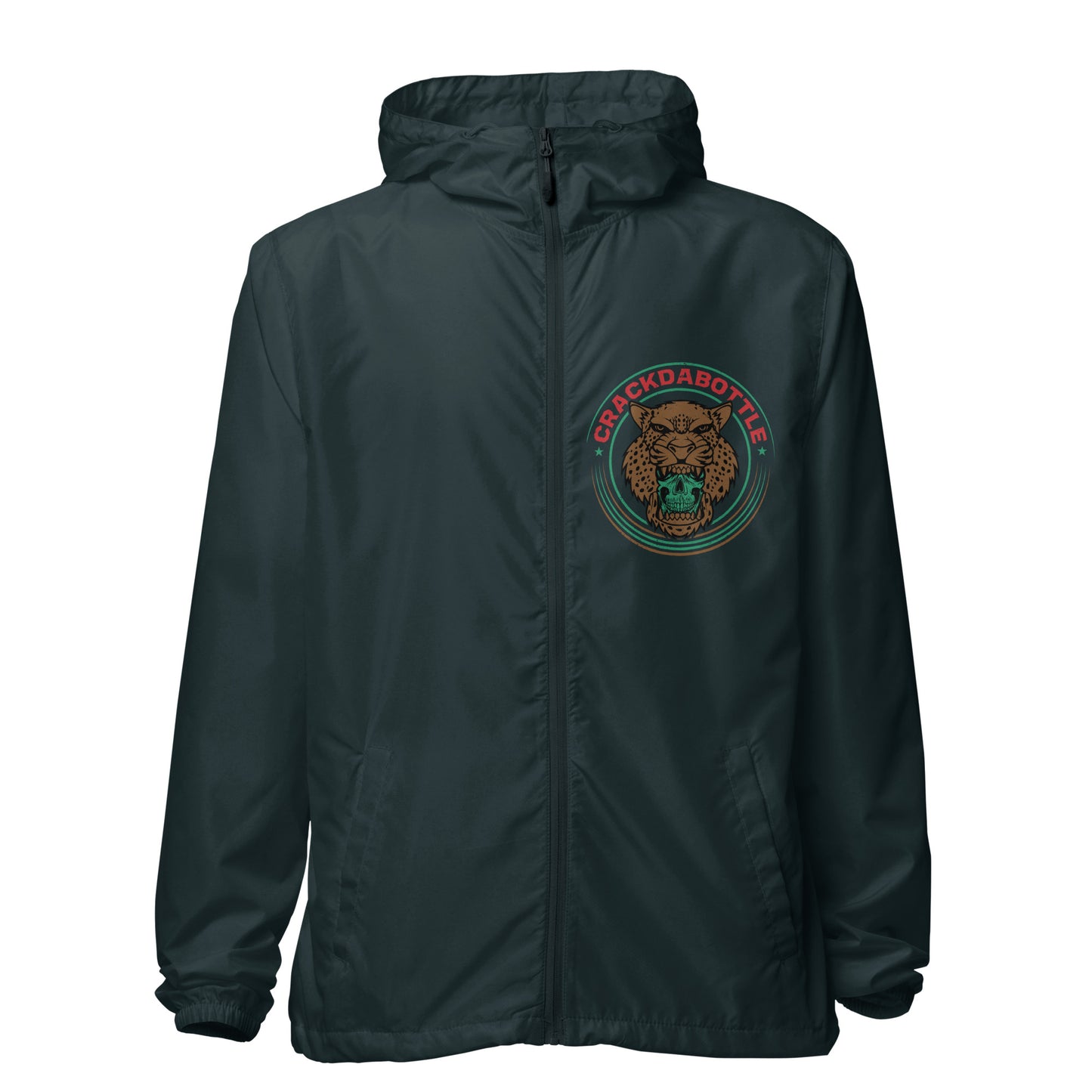 Jaguar Warrior Unisex lightweight zip up windbreaker