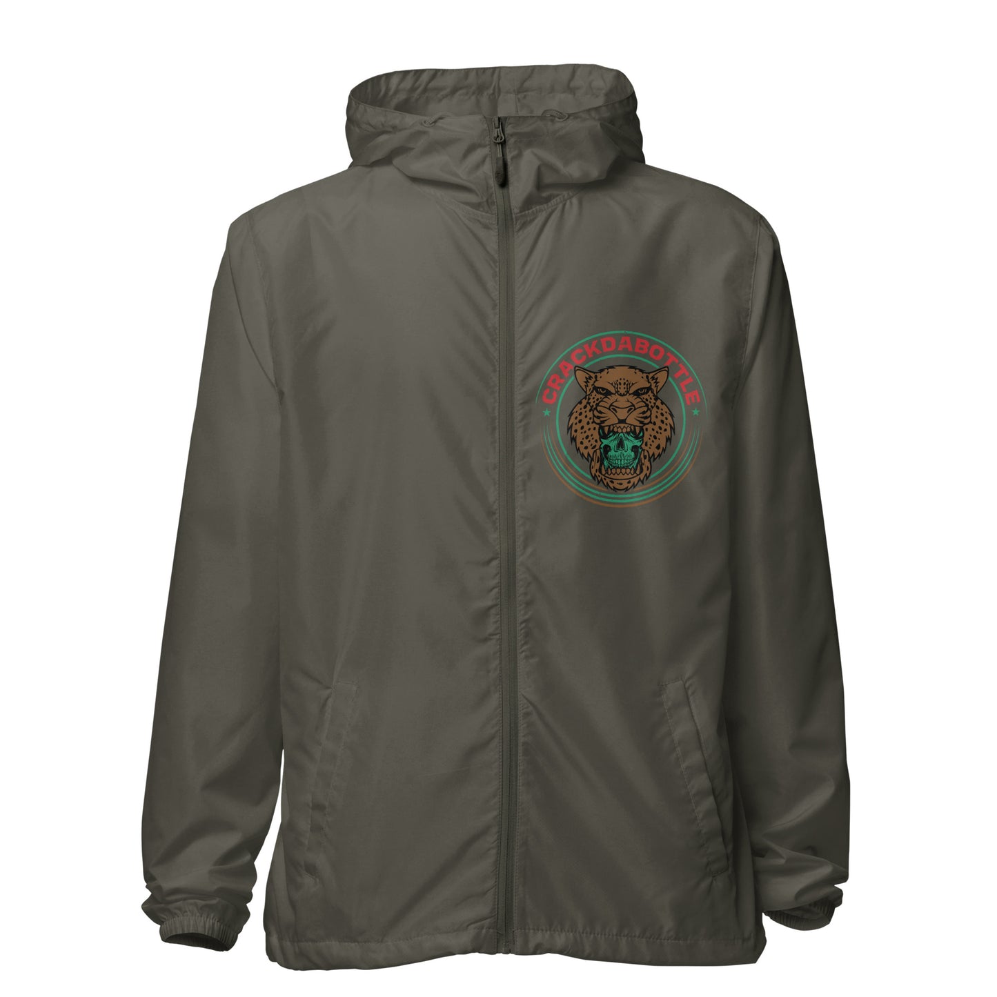 Jaguar Warrior Unisex lightweight zip up windbreaker