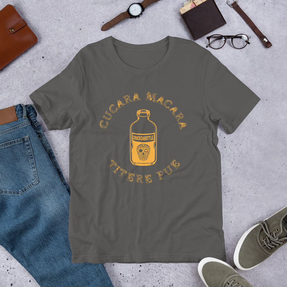 Cucara Macara Crackdabottle Short-Sleeve Unisex T-Shirt