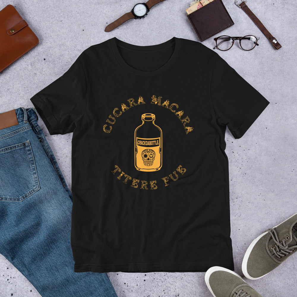 Cucara Macara Crackdabottle Short-Sleeve Unisex T-Shirt