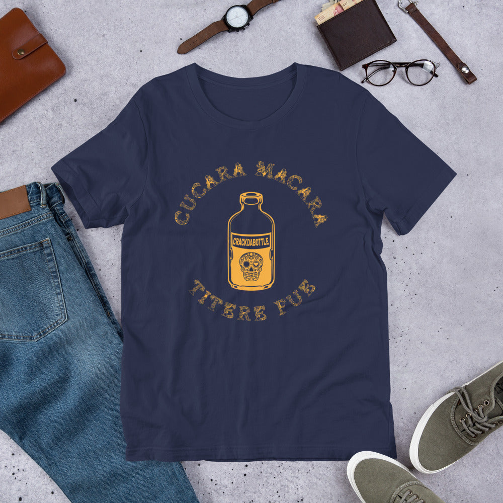 Cucara Macara Crackdabottle Short-Sleeve Unisex T-Shirt