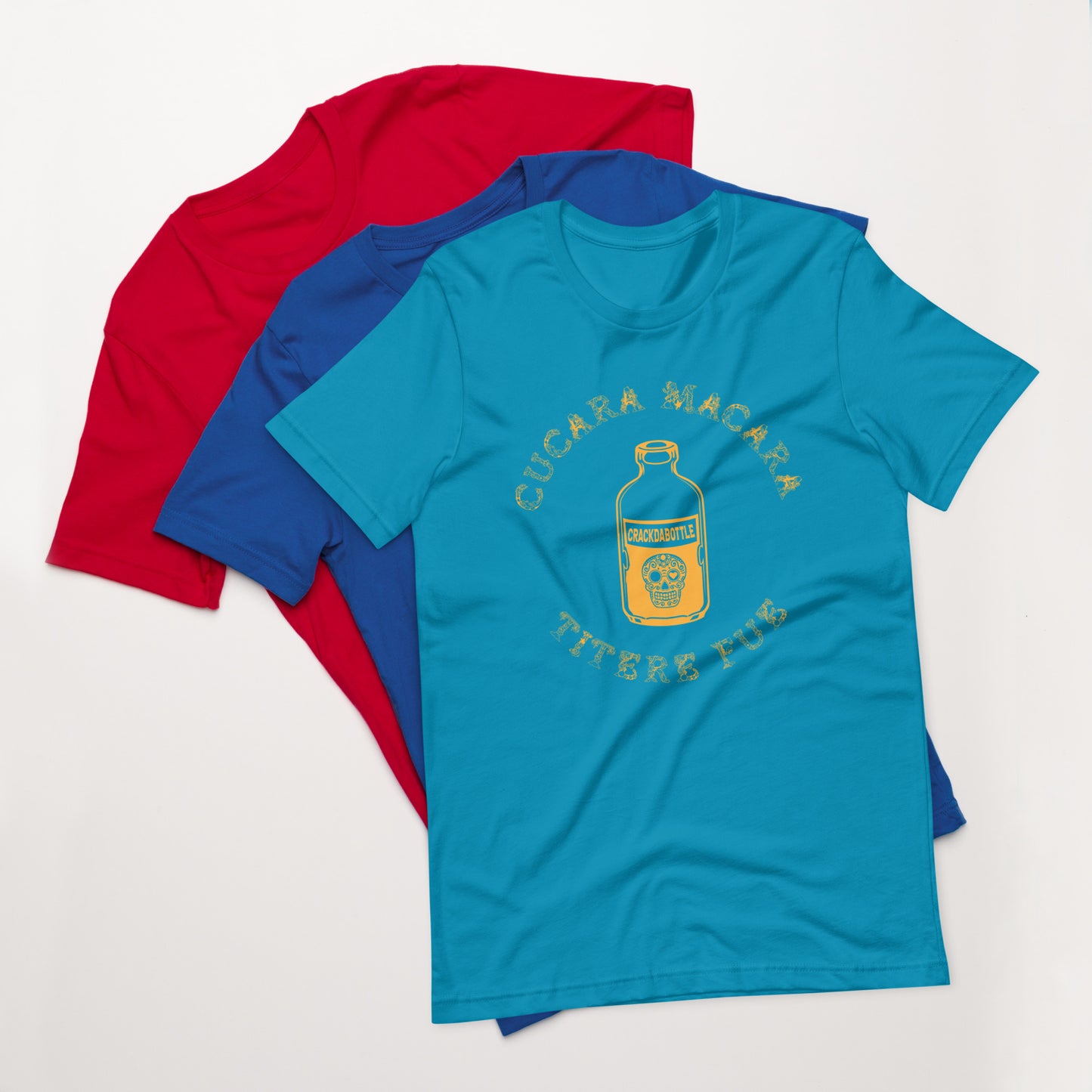 Cucara Macara Crackdabottle Short-Sleeve Unisex T-Shirt