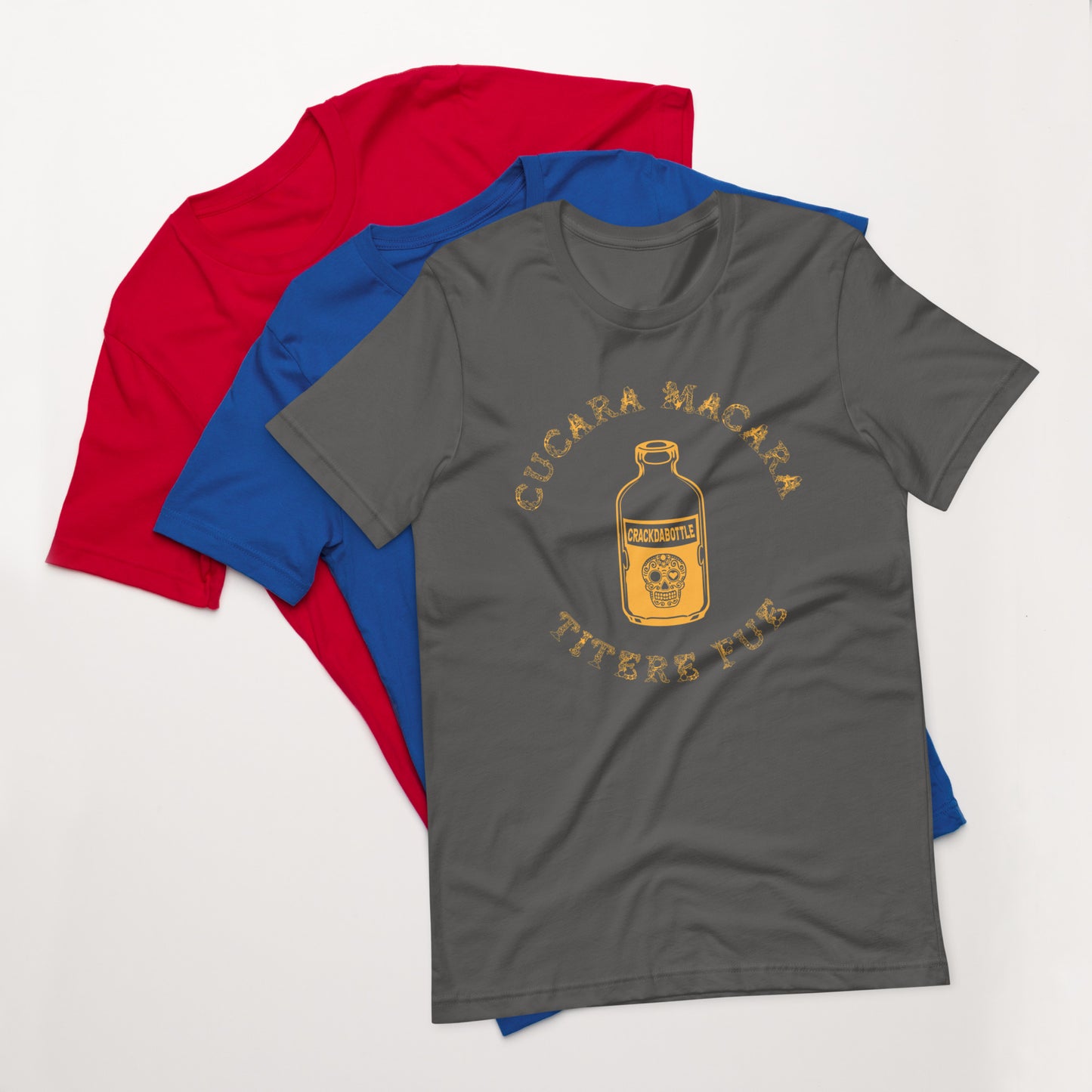 Cucara Macara Crackdabottle Short-Sleeve Unisex T-Shirt