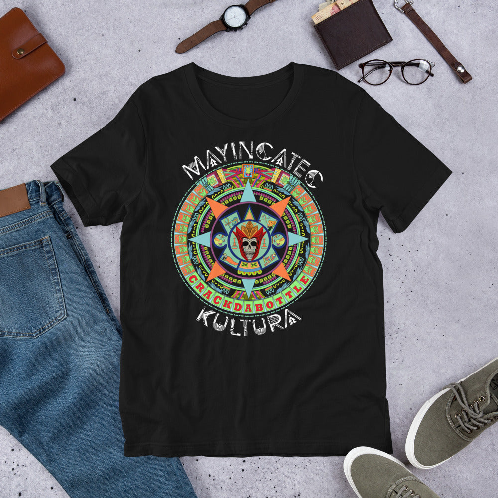 Dark Maya MAYINCATEC KULTURA Short-Sleeve Unisex T-Shirt