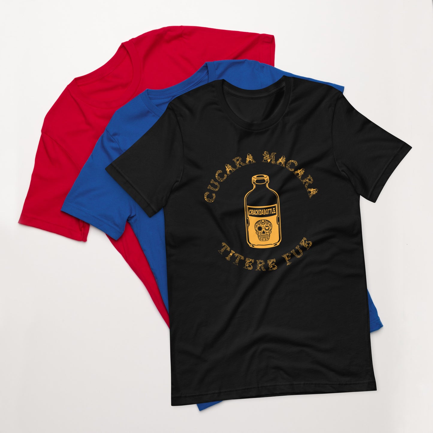 Cucara Macara Crackdabottle Short-Sleeve Unisex T-Shirt