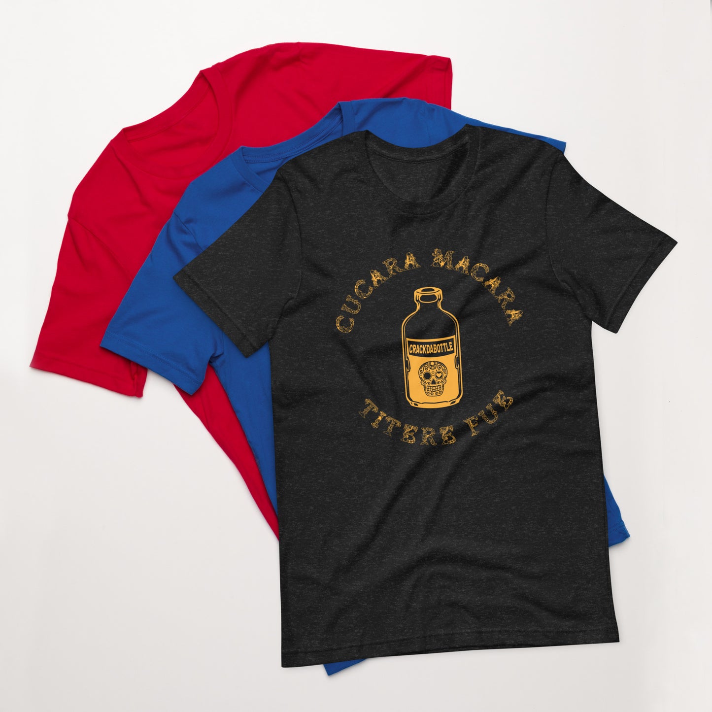 Cucara Macara Crackdabottle Short-Sleeve Unisex T-Shirt