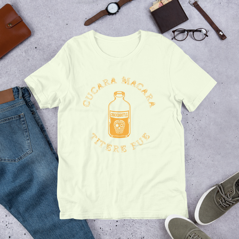 Cucara Macara Crackdabottle Short-Sleeve Unisex T-Shirt