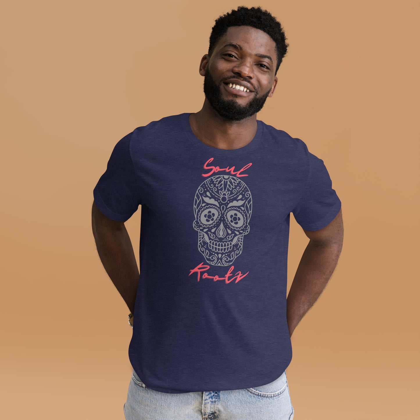 Soul Rootz Skull Unisex t-shirt