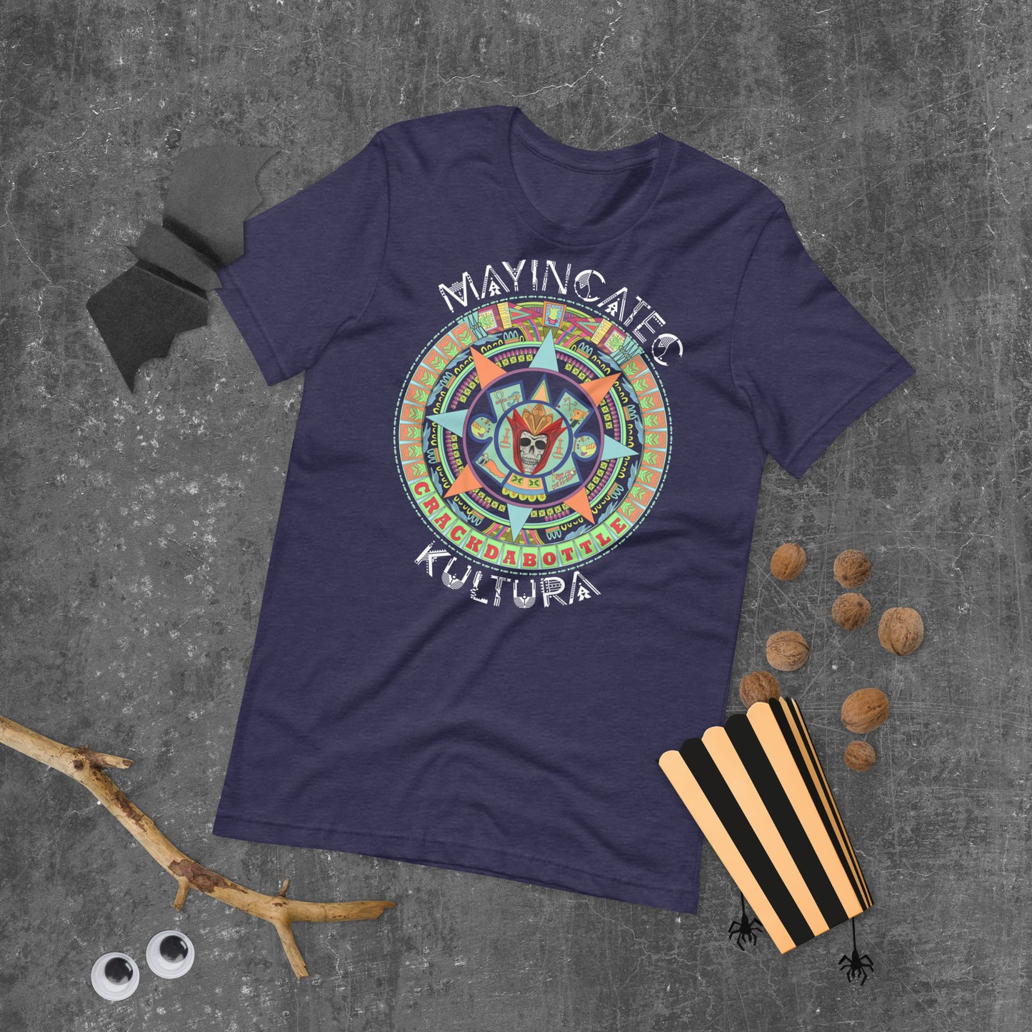 Dark Maya MAYINCATEC KULTURA Short-Sleeve Unisex T-Shirt