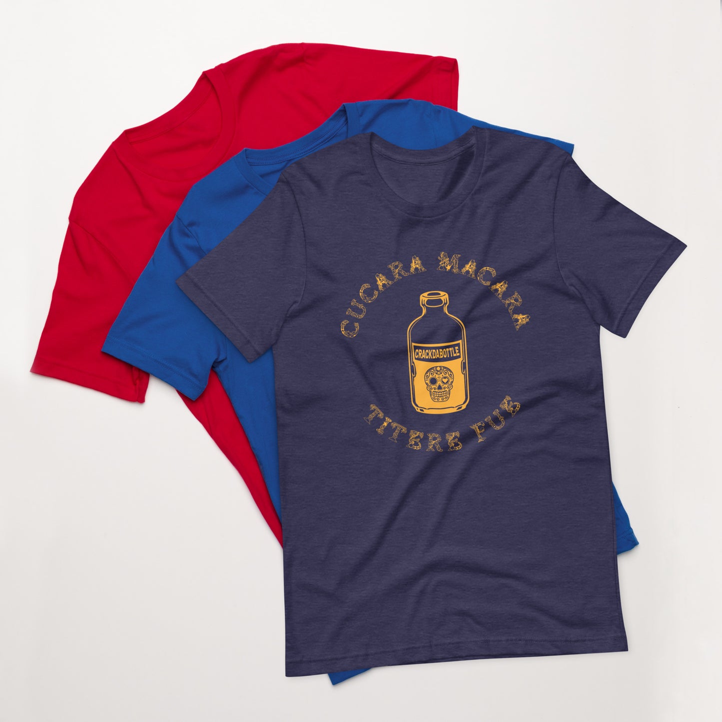 Cucara Macara Crackdabottle Short-Sleeve Unisex T-Shirt