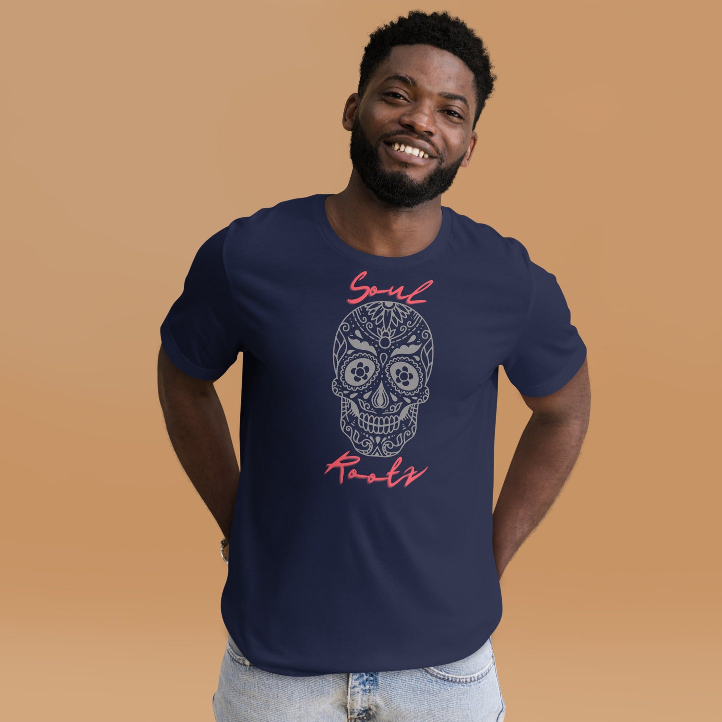 Soul Rootz Skull Unisex t-shirt