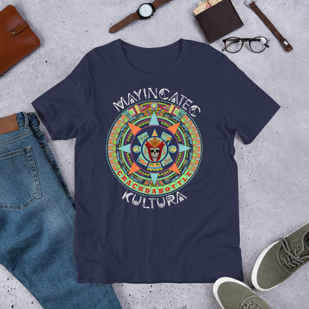 Dark Maya MAYINCATEC KULTURA Short-Sleeve Unisex T-Shirt