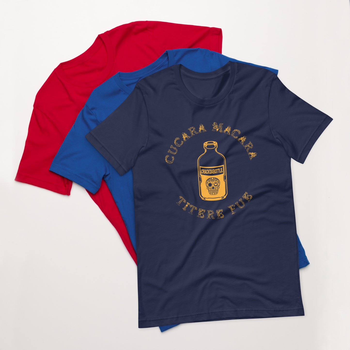 Cucara Macara Crackdabottle Short-Sleeve Unisex T-Shirt