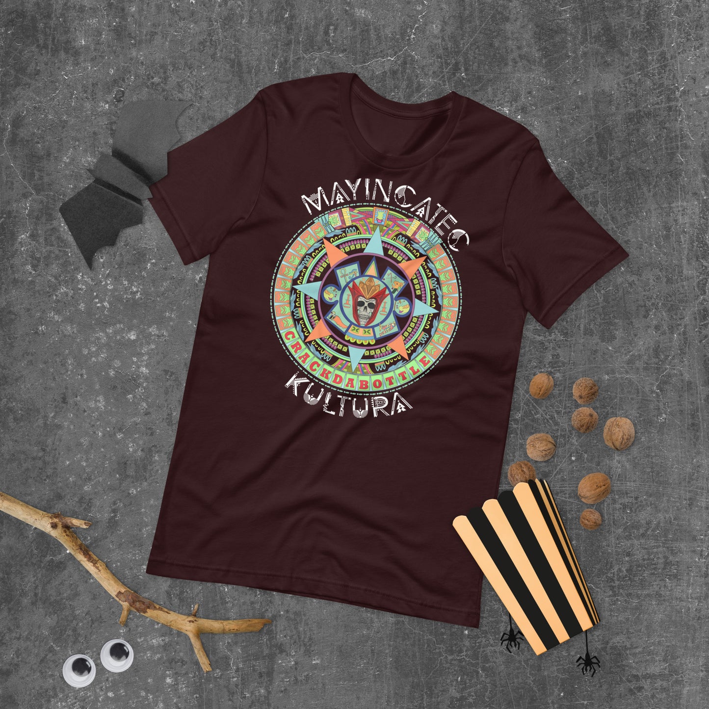 Dark Maya MAYINCATEC KULTURA Short-Sleeve Unisex T-Shirt